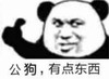 熊猫头 搞笑 公狗有点东西 逗 蠢萌 沙雕