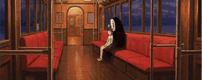 孤独的列车 沉默 宫崎骏 动漫