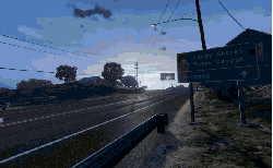 GTA5 GTAVtime&lapse 公路 游戏 美国 路标 风景