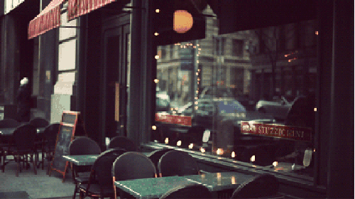 出租车 咖啡馆 街道 滤镜