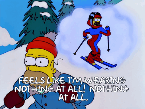 辛普森一家 滑雪 幻想 性感