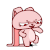 万能兔 呆萌 跺脚 坏笑