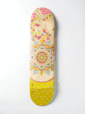 滑板 五颜六色  花纹 卡通
