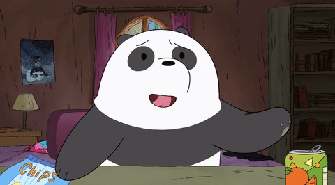 卡通 动漫 咱们裸熊 Panda 温和 害羞