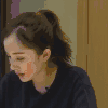 杨幂 美女 工作 认真 笑容