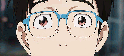 动漫 少年 闭眼 眼镜