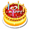 蛋糕 蜡烛 爱你 生日