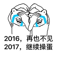 2016再也不见2017继续操蛋 斗图 搞笑 猥琐