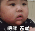 萌娃 tatan 肥胖无助 可爱 搞怪 逗
