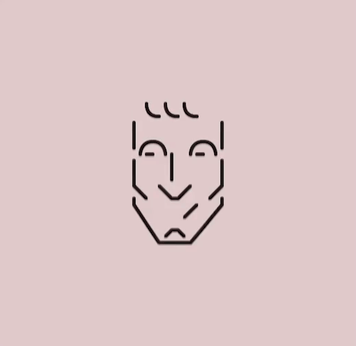 绘画 人物 眼镜 转圈