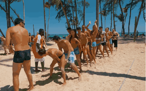 多米尼加共和国 沙滩 游戏 球 纪录片 蓬塔卡纳 风景