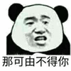 暴漫 熊猫人 张学友 那可由不得你 斗图