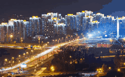 城市 夜晚 白俄罗斯 纪录片 车流 风景