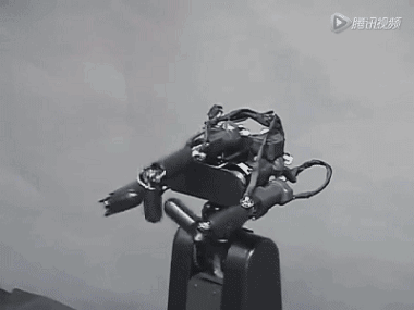 机器人 剪刀石头布 科技 黑白