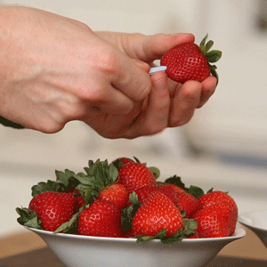 水果 草莓 诱人 操作