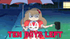 下雨 按钮 小女孩 猫