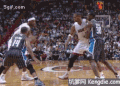 搞笑 NBA 篮球 砸人