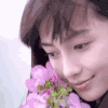 杨颖 baby 侧颜 花与美少女