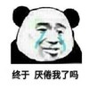 暴漫 熊猫头 终于 厌倦我了吗 搞怪 逗