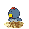 小鸡 南瓜灯 稻草 跳起来