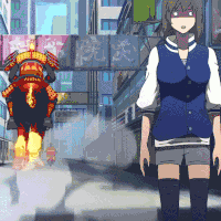 动漫 女孩 注视 魔法 呆滞