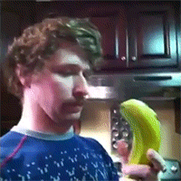 香蕉 恶搞 吃香蕉 猥琐