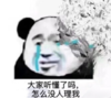 文字表情包 暴漫 大家听懂了吗怎么没人理我 搞笑 沙雕 魔性