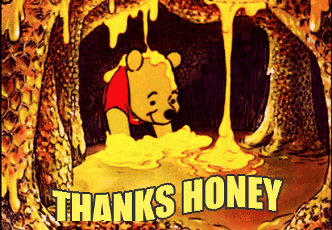 小熊维尼 动画片 吃蜂蜜 可爱