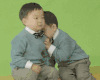 宋民国 小男孩 可爱 打闹