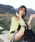 美女 气质 漂亮 开心