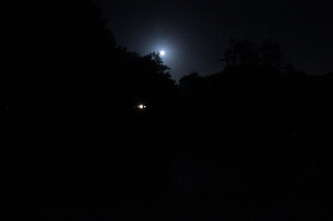 月亮 moon 强光 闪烁