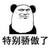 暴漫 熊猫头 特别骄傲了 开心 搞怪 逗