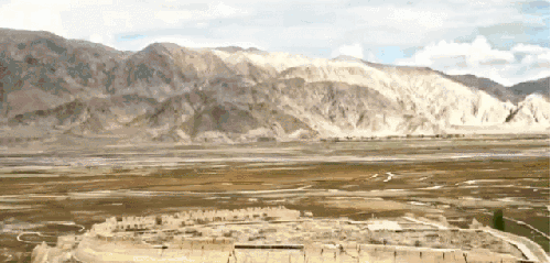 新疆 纪录片 航拍中国 蓝天 喀什库尔干塔吉克区 石头城