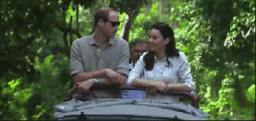 凯特王妃 威廉王子 加济兰加国家公园 旅游