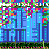像素 pixel 马赛克 城市