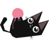 贴纸 猫咪 黑猫 小猫