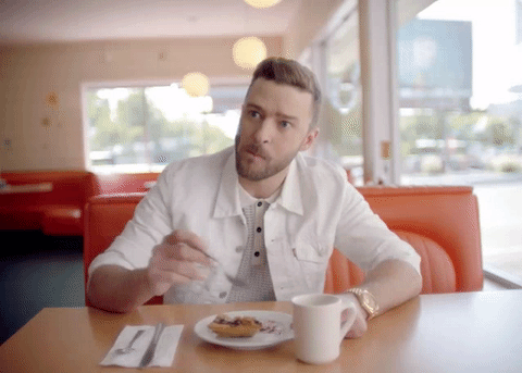 贾斯汀·汀布莱克 Justin+Timberlake 满足 吃饭