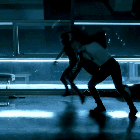 超胆侠 Daredevil 打架 回旋腿