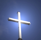 闪耀 十字架 耶稣 基督教