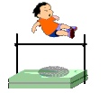 下落 跳干 男孩 动图