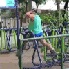 夏季 锻炼 搞笑 妖娆