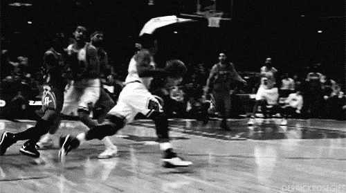 罗斯 NBA 篮球 黑白