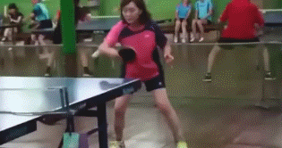 乒乓球 搞怪 搞笑 厉害了 牛