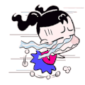 小淘女 泪奔 搞笑 动漫