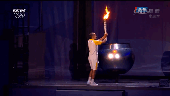 里约奥运会  开幕式  圣火  火炬