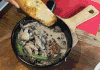 奶油蘑菇汤 美食 汤 soogif soogif出品