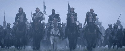 猎神：冬日之战 骑马 打仗