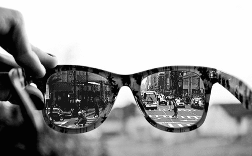 世界 拍摄 眼镜 街景