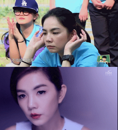ella 美女 搞怪 红唇