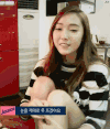 郑秀妍 女神 咬嘴巴 可爱 挑眉 萌